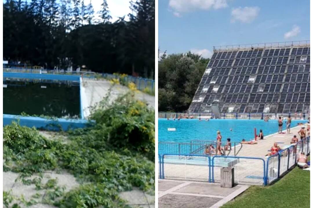 Foto: VIDEO: Zvolenčania spomínajú na dnes už opustené kúpalisko. Pozrite sa, ako aktuálne vyzerá