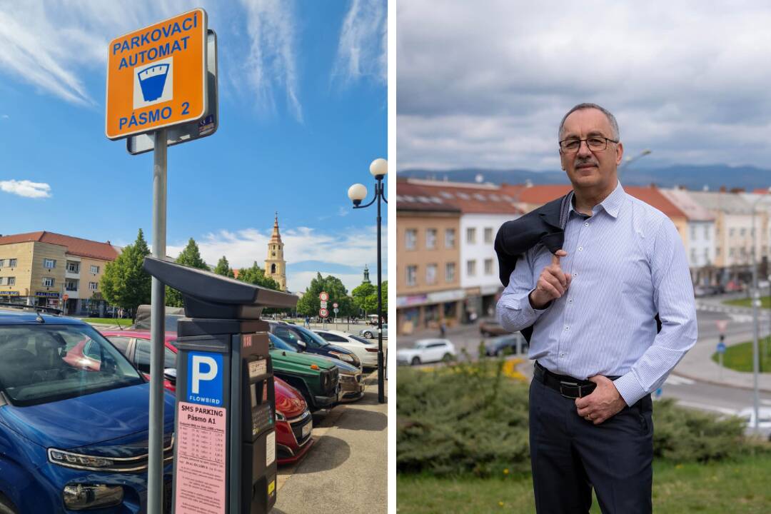 Foto: Zvolenský primátor čelil kritike za svoj komentár. Regulované parkovanie zavedieme budúci rok v celom meste, napísal