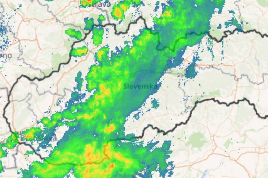 Foto: Meteorológovia vydali výstrahy pred búrkami. Platia najmä pre Banskú Bystricu a okolie