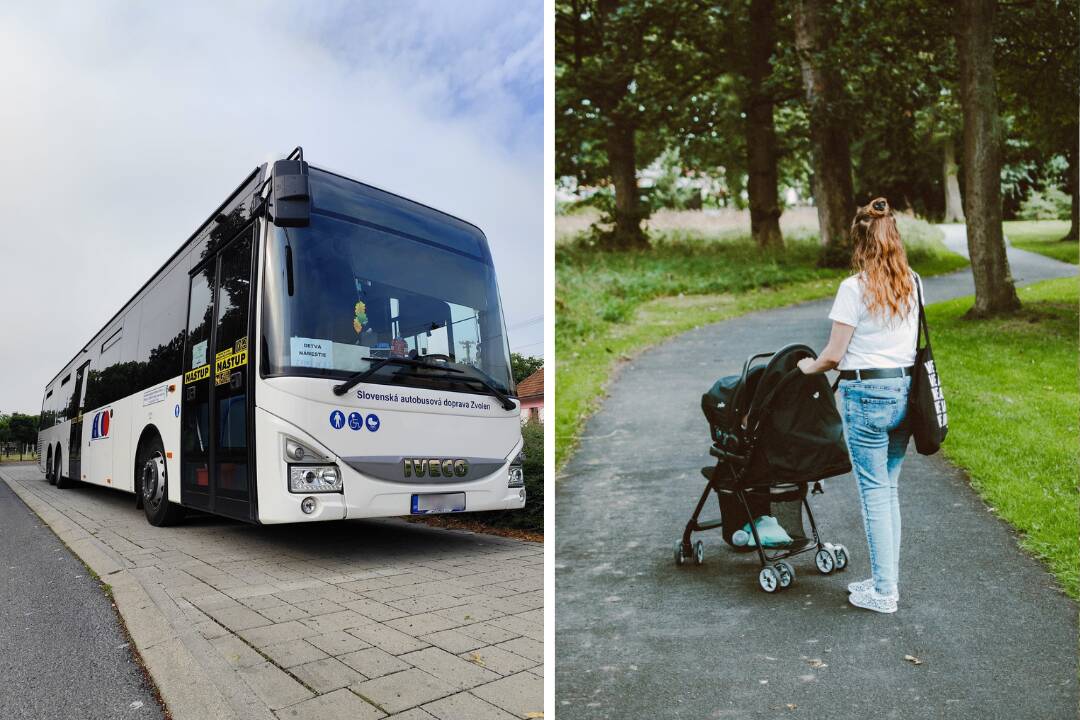 Foto: Zvolenčanku nechceli pustiť s kočíkom do autobusu. Podľa ľudí sa hnevá neprávom, prečo?