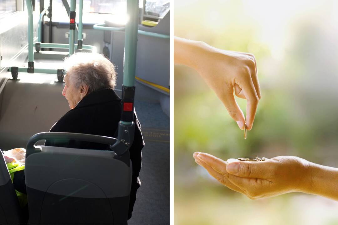 Foto: Krásne gesto Tomáša z Banskej Bystrice. Takto pomohol staršej žene v autobuse, ľudia ho chvália