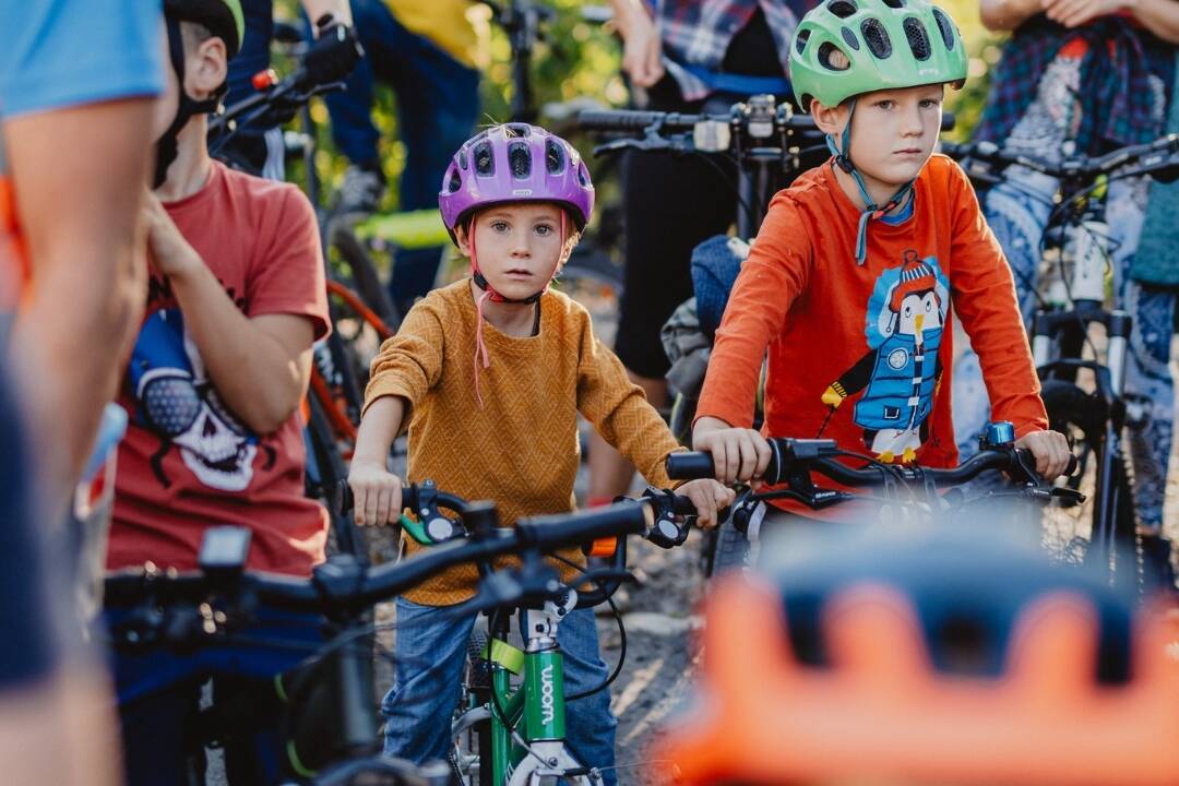 FOTO: Akcia pre malých cyklistov mala v Banskej Bystrici veľký úspech. Boli ste aj vy?