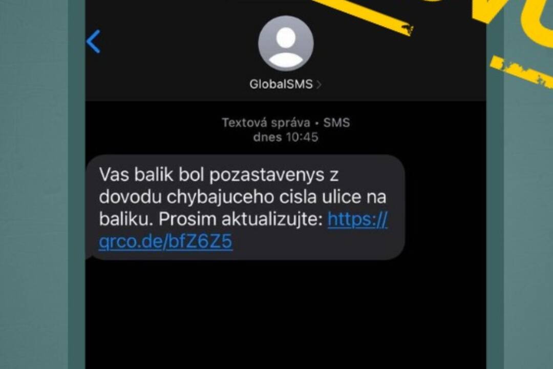 Foto: Podvodníci využívajú Black Friday na okrádanie ľudí. Pozor na takéto SMS-ky!