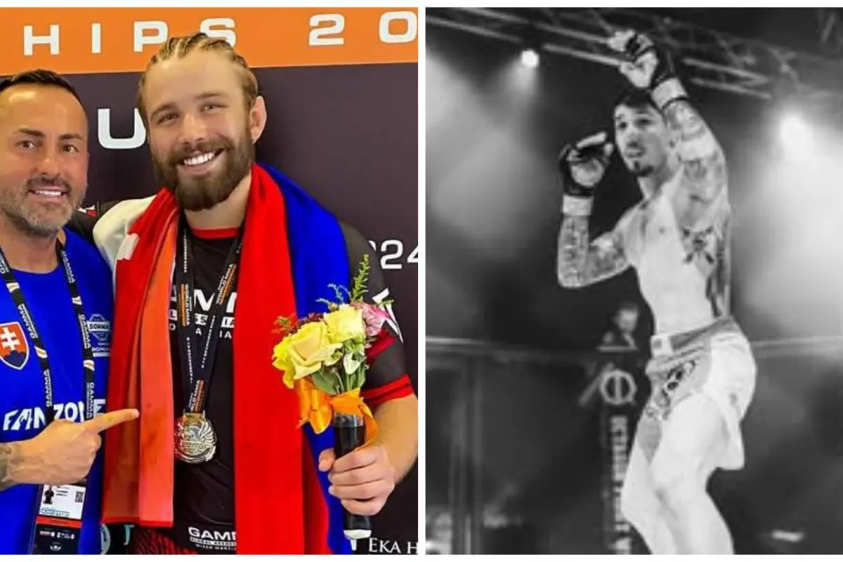 FOTO: Talenty z Banskobystrického kraja dobývajú svet MMA,  zvolenský bojovník Ján a bystrický šampión Rišo