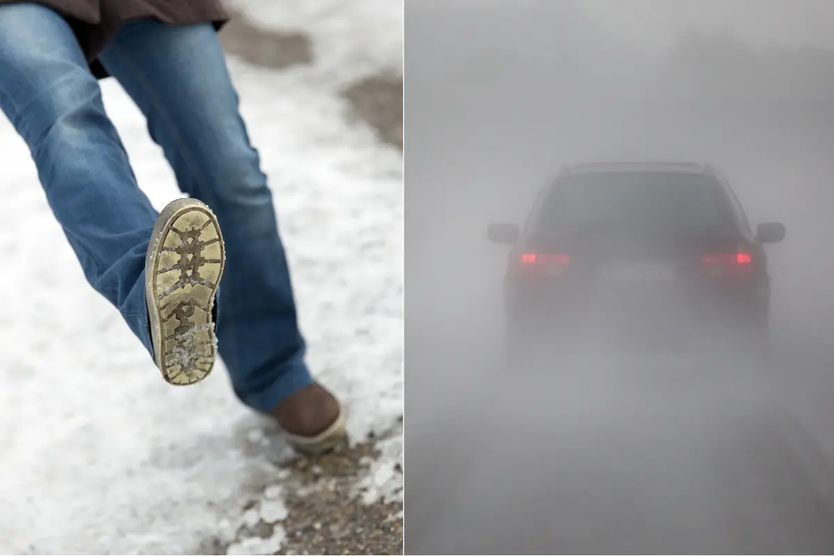 Foto: Dnes sa bude šmýkať! Pozor na poľadovicu, hmlu či víchricu na horách. Situáciu komplikuje aj smog