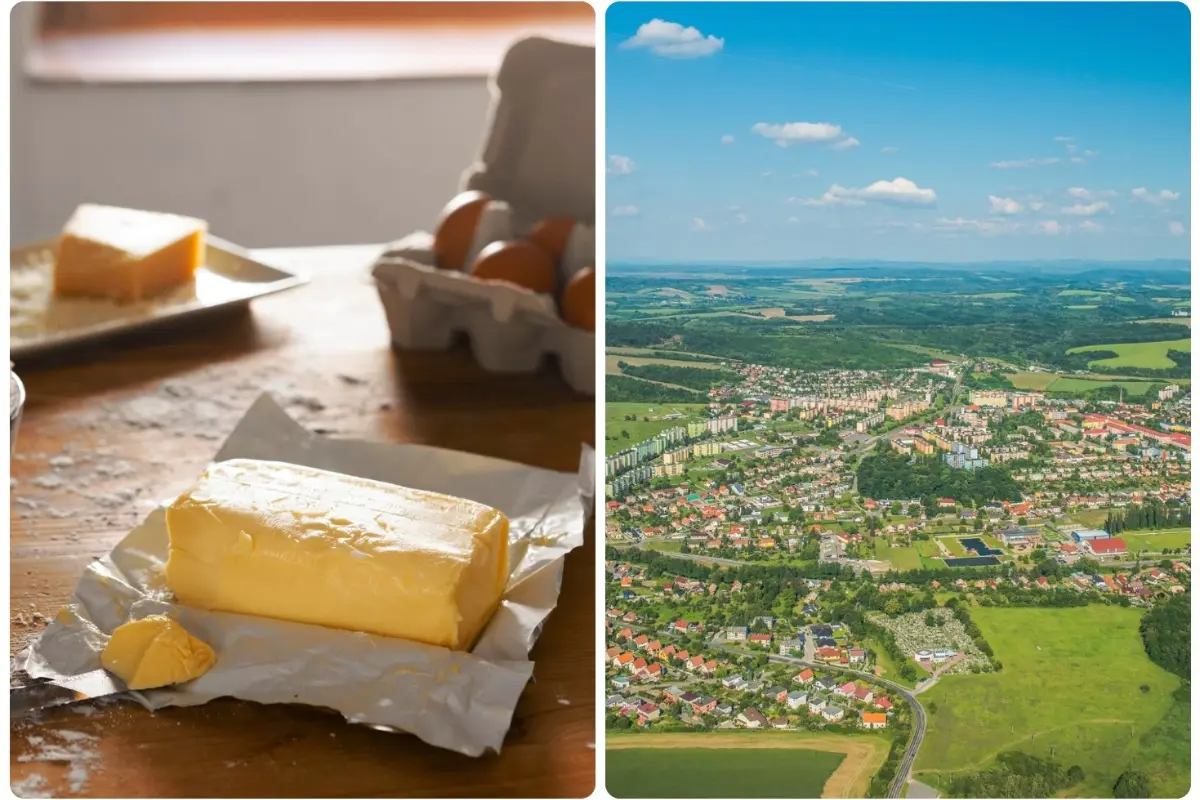 Foto: Veľký Krtíš sa dostal do centra pozornosti, v obchode vám predajú len obmedzený počet kusov masla a to spustilo lavínu