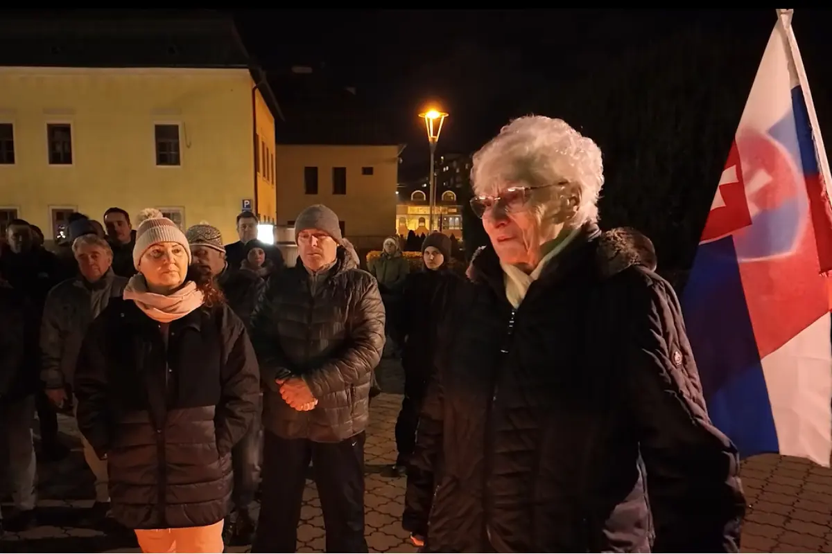 Foto: VIDEO: Emotívny prejav Revúčanky videli už státisíce ľudí. Vláde adresovala ostré slová