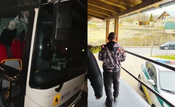 V Hnúšti zlodej rozbil sklo autobusu kvôli minciam. Lúpež za 20 eur ho vyjde poriadne draho