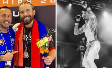 FOTO: Talenty z Banskobystrického kraja dobývajú svet MMA,  zvolenský bojovník Ján a bystrický šampión Rišo