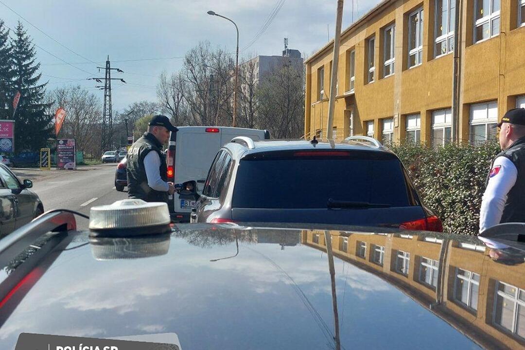 FOTO: Policajná kontrola v Lučenci, foto 5