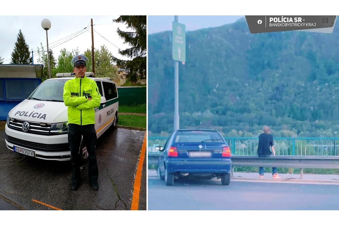 FOTO: Opitý 16-ročný mladík z Banskej Bystrice havaroval na cudzom aute, foto 1