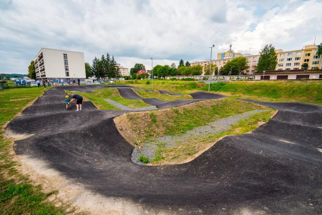 FOTO: V Krupine otvorili novú pumptrack arénu za 157-tisíc eur, foto 2