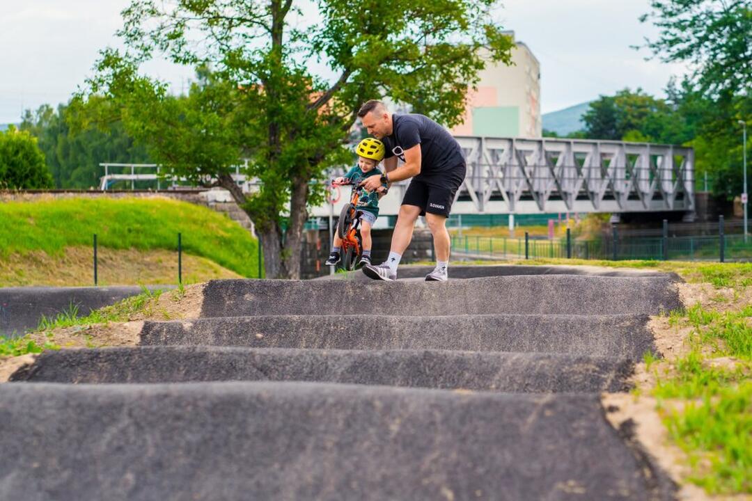 FOTO: V Krupine otvorili novú pumptrack arénu za 157-tisíc eur, foto 5