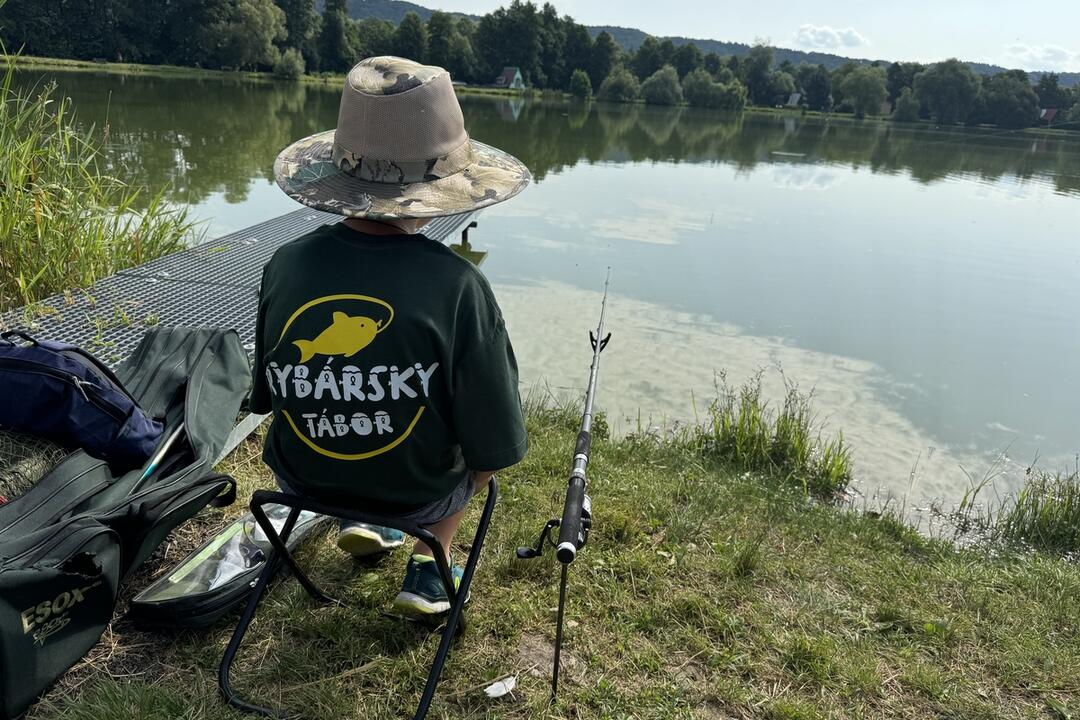 FOTO: S udicou do tábora. Letný tábor na Badíne ponúka netradičné zážitky, foto 7