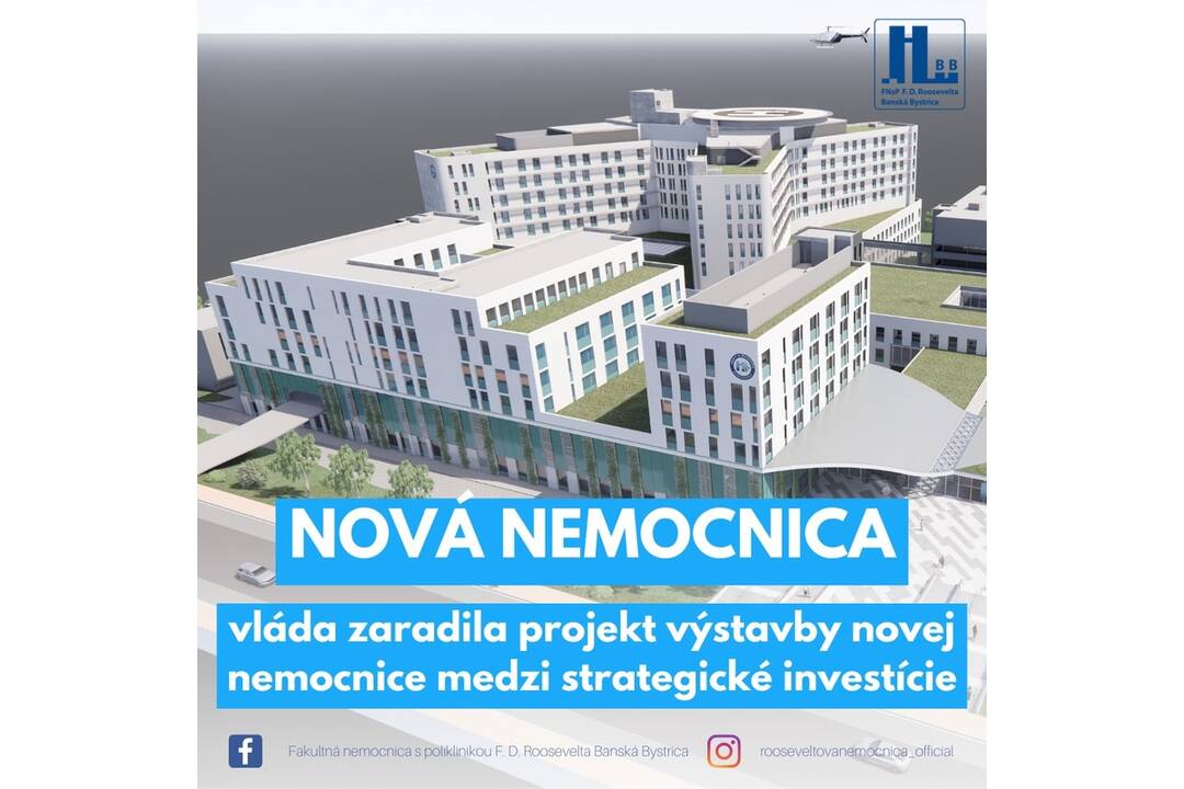 FOTO: Rooseveltova nemocnica sa zaradila k prioritným investíciám štátu, foto 1