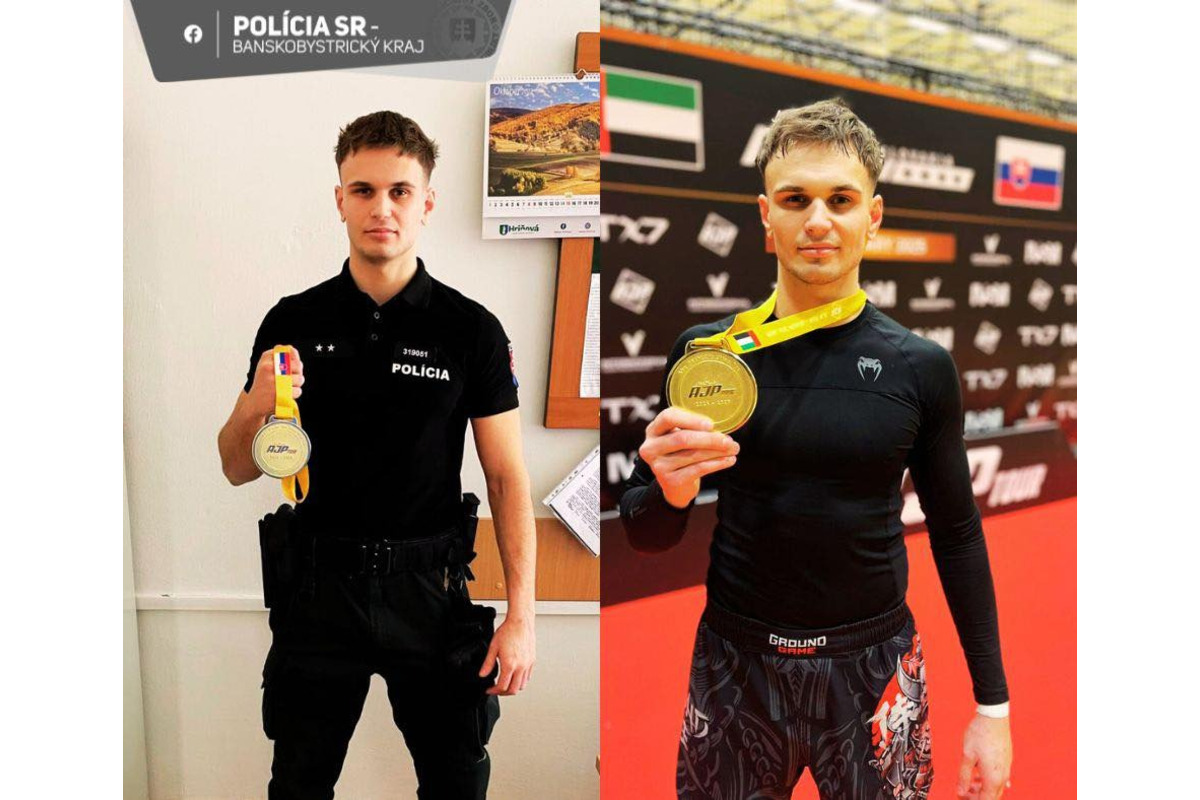 FOTO: Policajt z Hriňovej dosiahol šampiónsky titul na súťaži v jiu-jitsu, foto 3