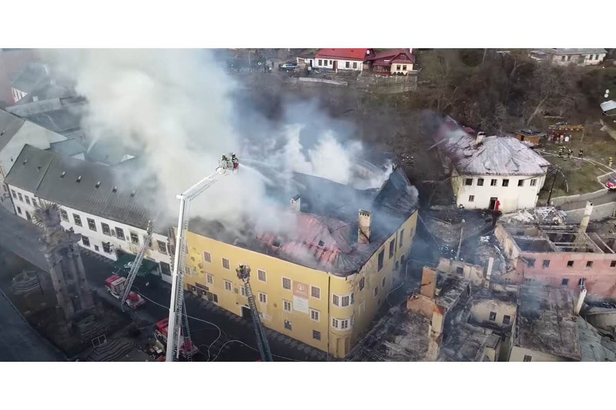 FOTO: Múzeum v Banskej Štiavnici sa ocitlo v plameňoch pred dvomi rokmi, foto 9