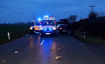 FOTO: Vodič zrazil pri Rimavskej Sobote 11-ročné dievča, utrpela vážne zranenia